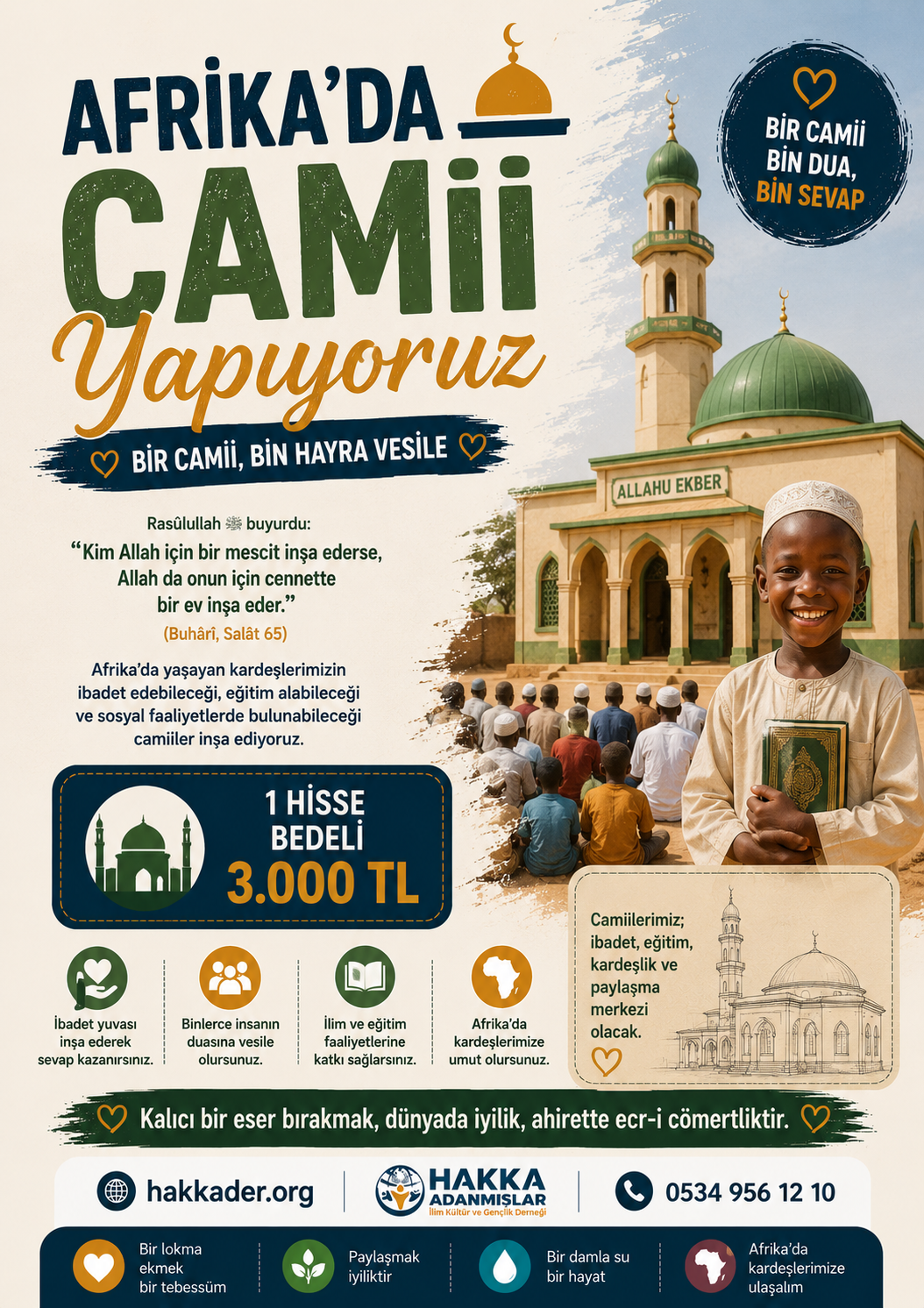 Camii ve Mescid Bağışı